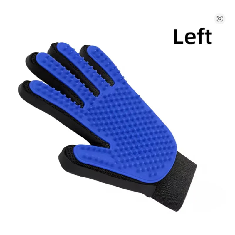 Guante Peine Quita Pelos para Mascotas, Perros y Gatos, Guante de Limpieza y Aseo, Cepillo Masajeador para Eliminar Pelo Muerto, Suministros para Animales, Accesorios para Gatos.