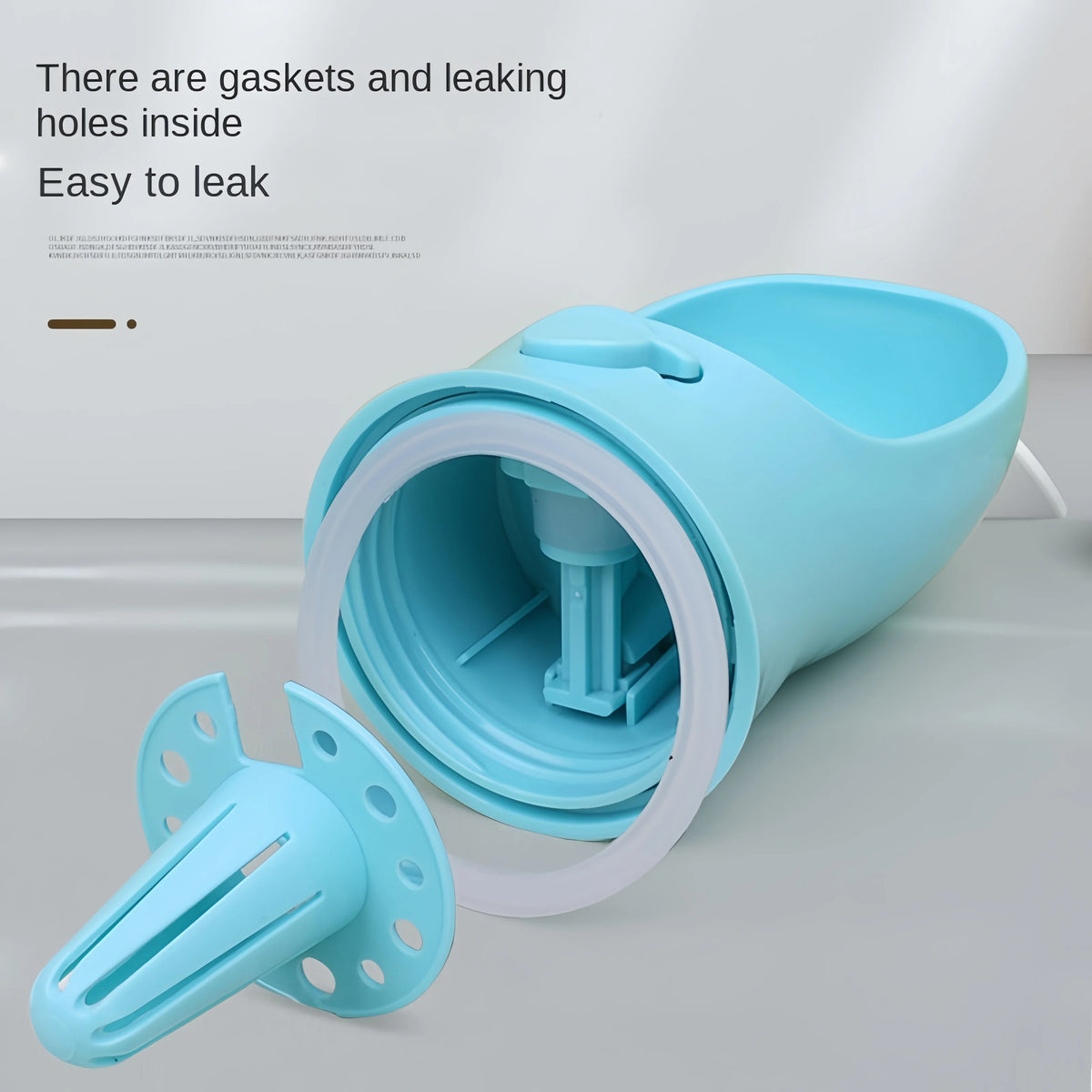 Botella de Agua Portátil para Perros y Gatos con Dispensador y Recipiente de Comida