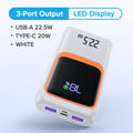 Banco de energía batería externa de gran capacidad PD 22,5 W cargador portátil de carga rápida para Samsung iPhone Xiaomi,QOOVIÇ 20000mAh.
