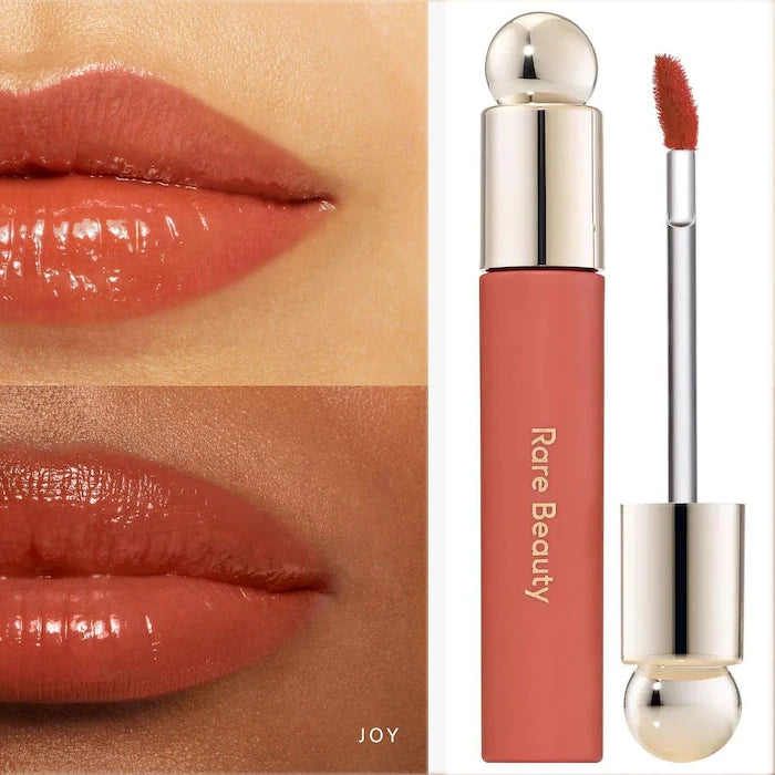 Brillo Labial Mate Rare Beauty, Resistente al Agua, Antiadherente, a Prueba de Manchas, No se Desvanece.