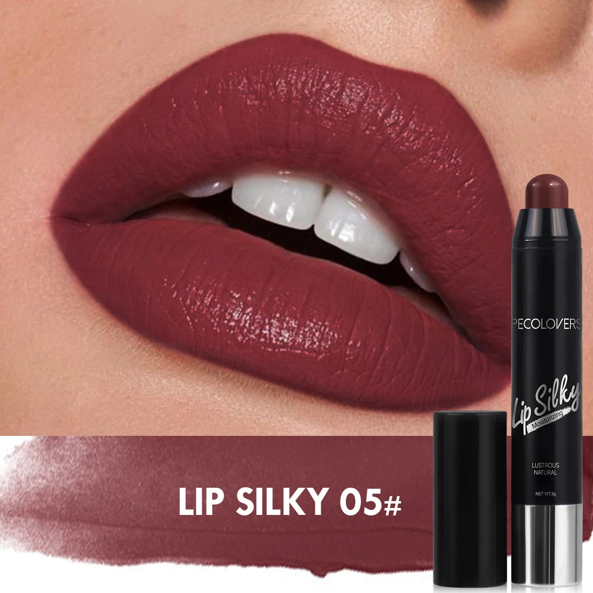 Ilumina el lápiz labial hidratante agua luz brillo de labios sólido té de vidrio Russet esmalte de labios tinte maquillaje cosméticos belleza.