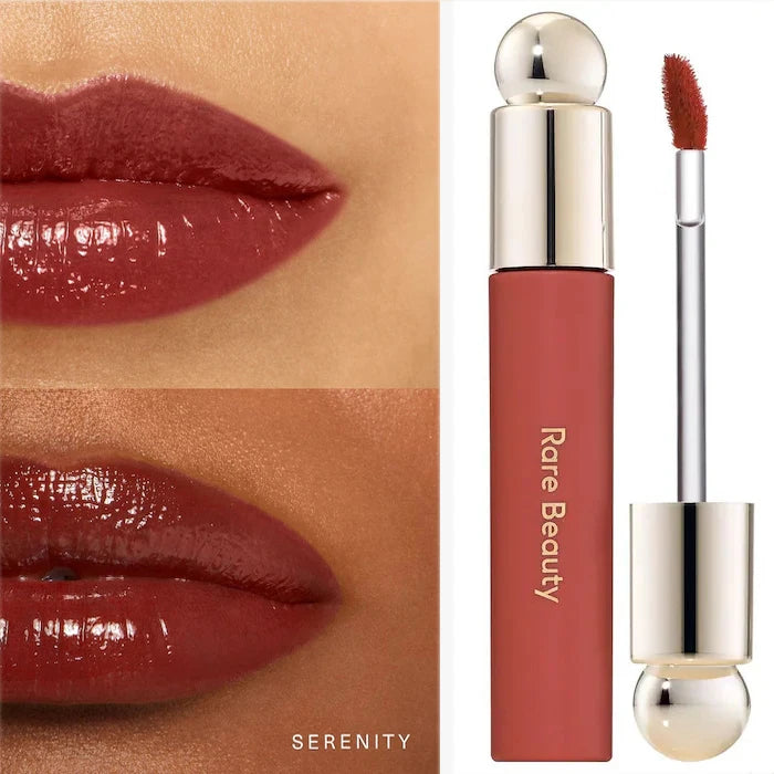 Brillo Labial Mate Rare Beauty, Resistente al Agua, Antiadherente, a Prueba de Manchas, No se Desvanece.