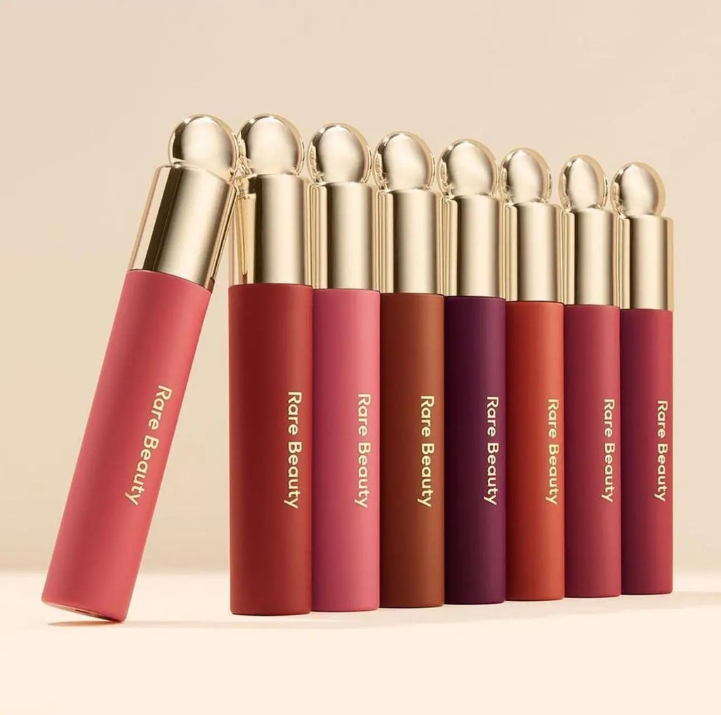 Brillo Labial Mate Rare Beauty, Resistente al Agua, Antiadherente, a Prueba de Manchas, No se Desvanece.