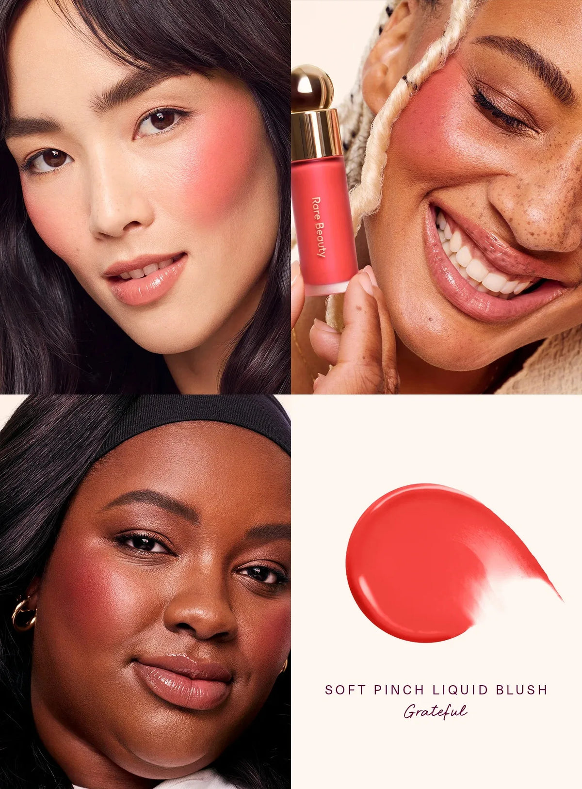 Brillo Labial Mate Rare Beauty, Resistente al Agua, Antiadherente, a Prueba de Manchas, No se Desvanece.