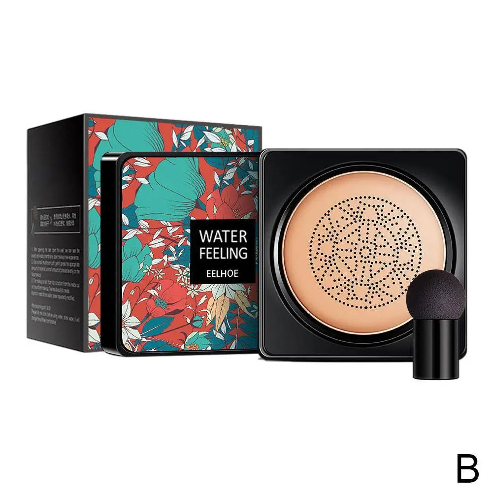 Crema BB CC, Base facial, cojín corrector, Base de seta, maquillaje iluminador resistente al agua, tono iluminador, maquillaje cosmético.