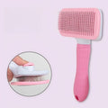Cepillo autolimpiante para gatos y perros, cepillo de belleza amigable con la piel de las mascotas, para eliminar el pelo de perros y gatos.