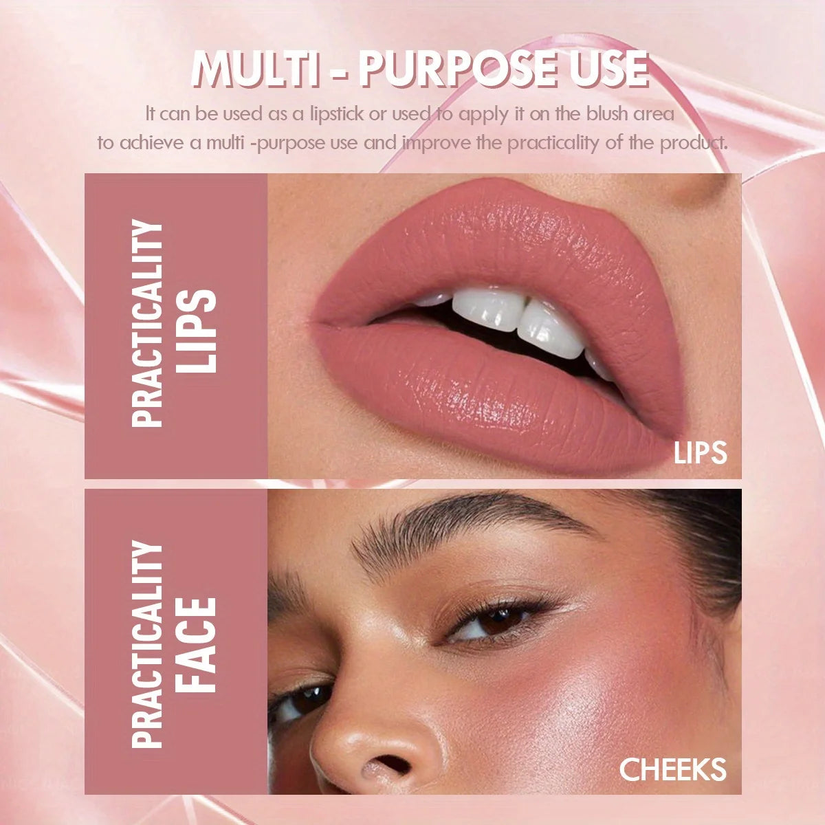 Ilumina el lápiz labial hidratante agua luz brillo de labios sólido té de vidrio Russet esmalte de labios tinte maquillaje cosméticos belleza.