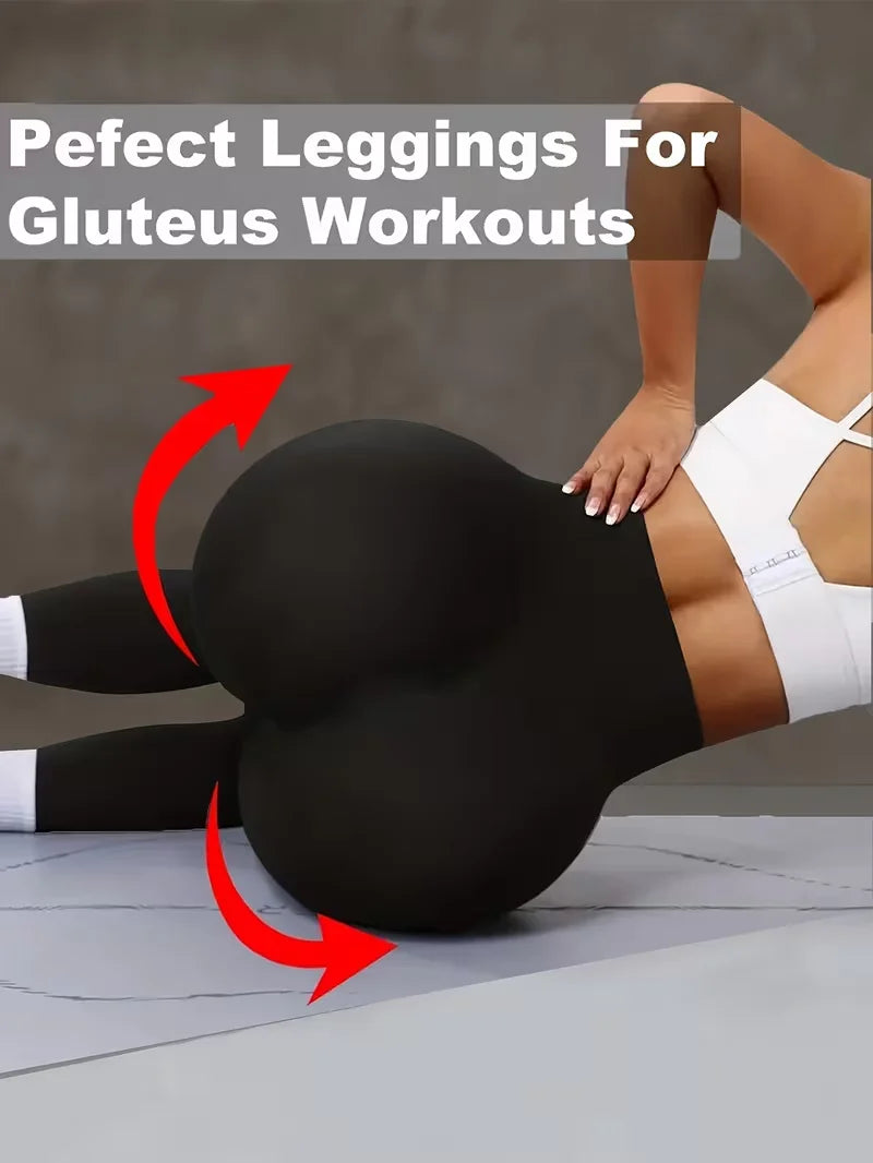 Pantalones de Yoga de Cintura Alta para Mujer, Leggings con Cintura Ancha y Efecto Levanta Glúteos, Pantalones Deportivos Ajustables para Correr, Gimnasio.