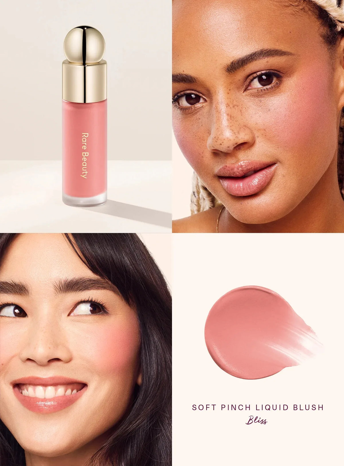 Brillo Labial Mate Rare Beauty, Resistente al Agua, Antiadherente, a Prueba de Manchas, No se Desvanece.