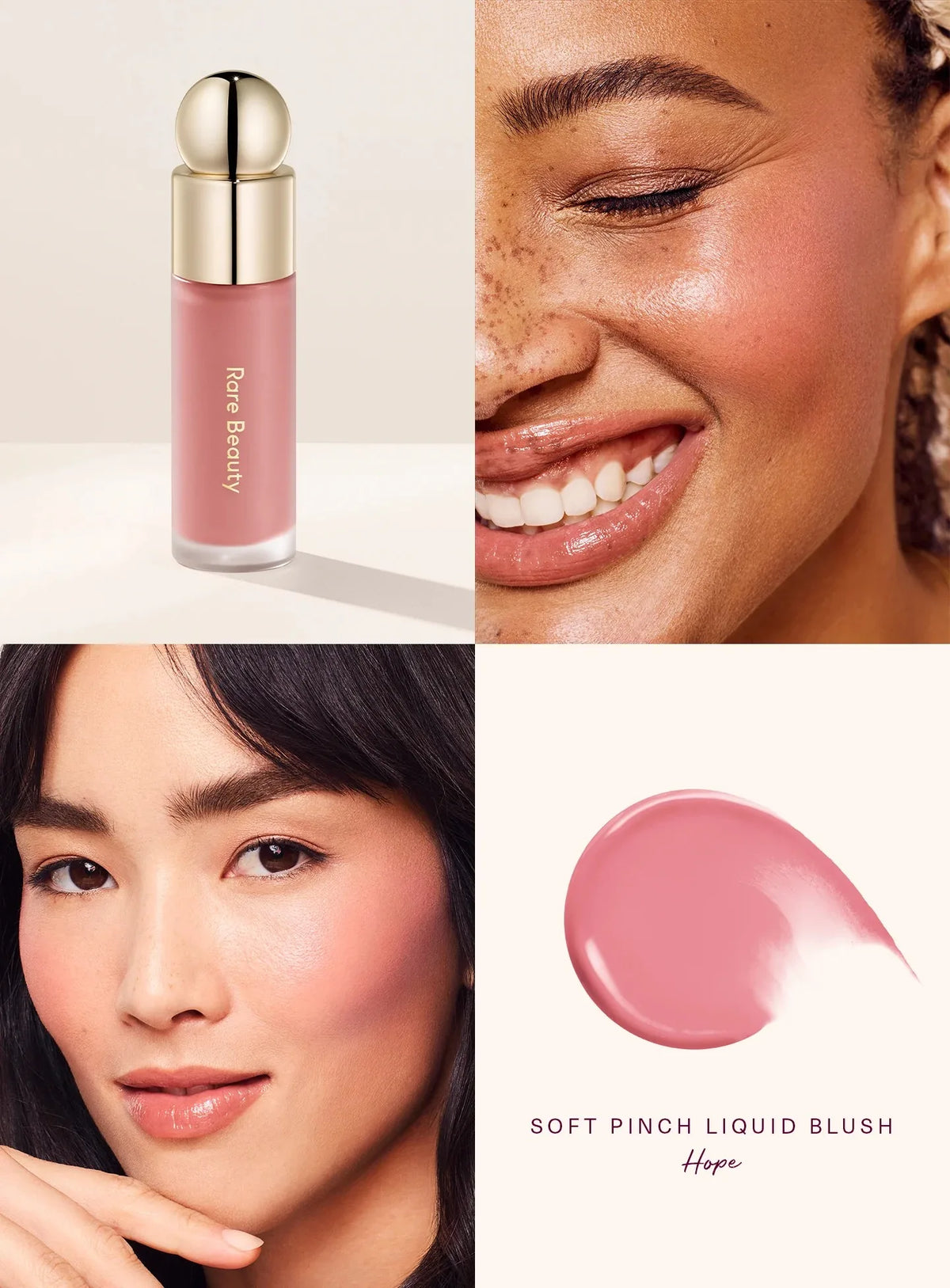 Brillo Labial Mate Rare Beauty, Resistente al Agua, Antiadherente, a Prueba de Manchas, No se Desvanece.