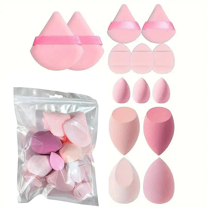 Kit de 33 Piezas de Herramientas de Maquillaje Profesional, Juego de Brochas de Maquillaje Suaves y Esponjosas para Base, Rubor, Cejas y Sombra de Ojos, con Diadema y Muñequera Rosas.
