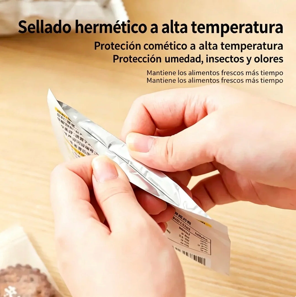 Sellador Térmico Portátil 2 en 1 con Pantalla LED y Carga USB-C