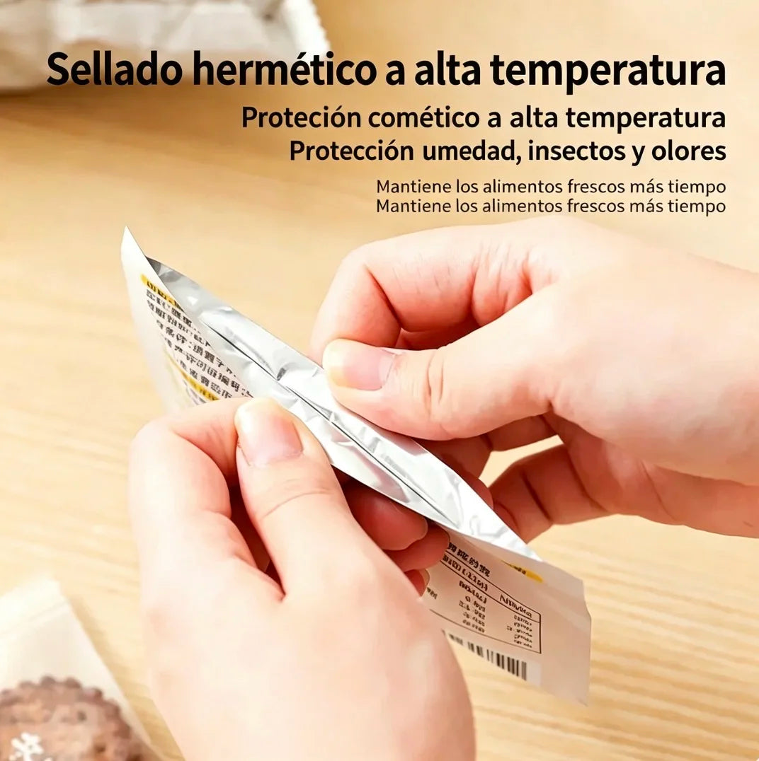 Sellador Térmico Portátil 2 en 1 con Pantalla LED y Carga USB-C